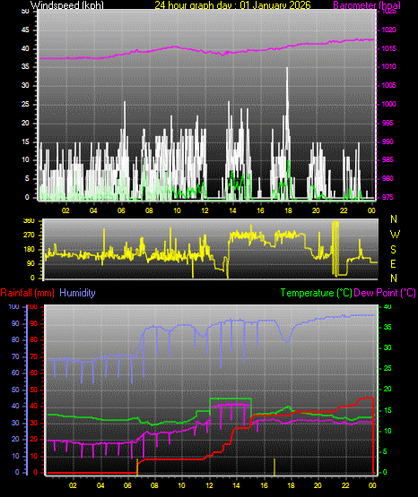 24 Hour Graph for Day 01