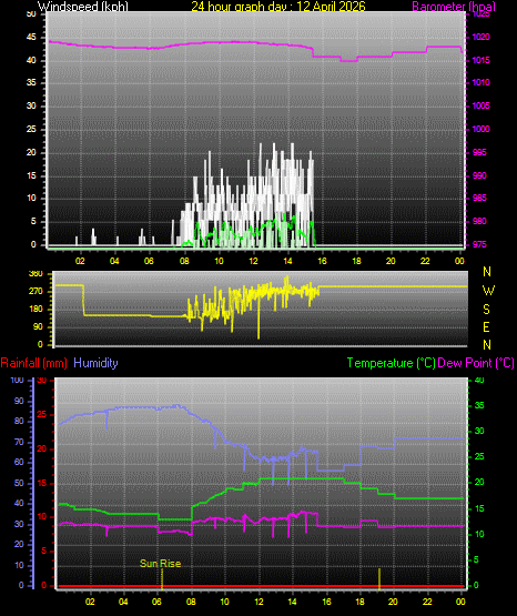 24 Hour Graph for Day 12