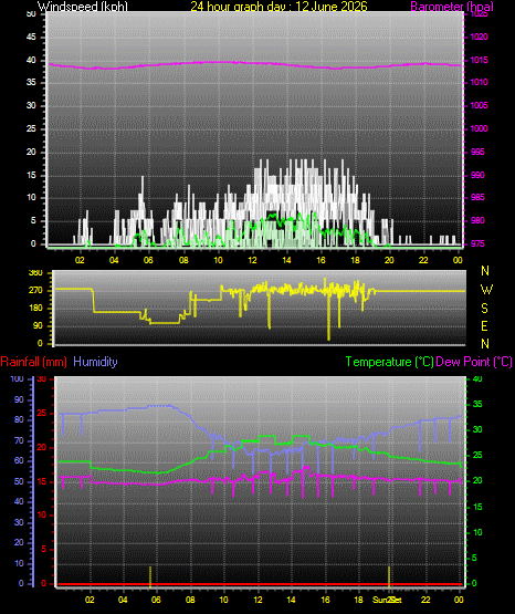 24 Hour Graph for Day 12