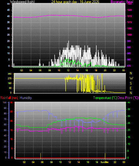 24 Hour Graph for Day 16