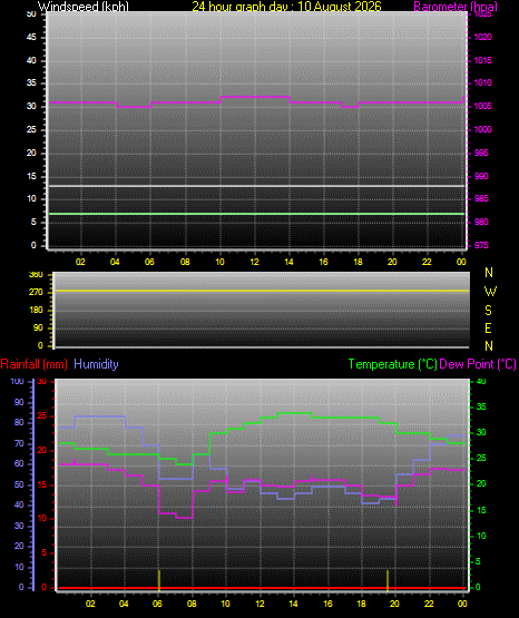 24 Hour Graph for Day 10