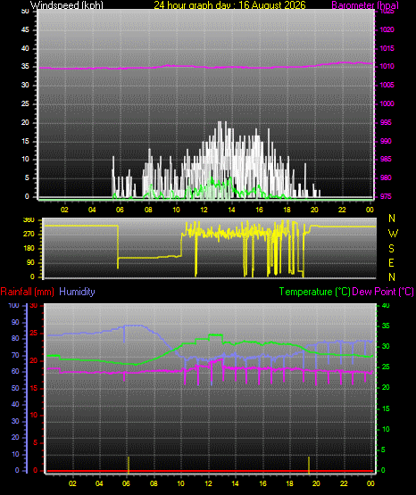 24 Hour Graph for Day 16
