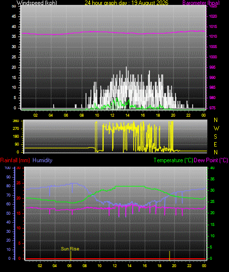 24 Hour Graph for Day 19