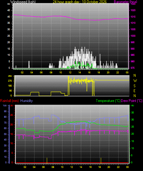 24 Hour Graph for Day 10