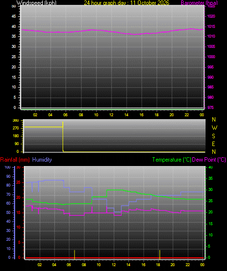 24 Hour Graph for Day 11
