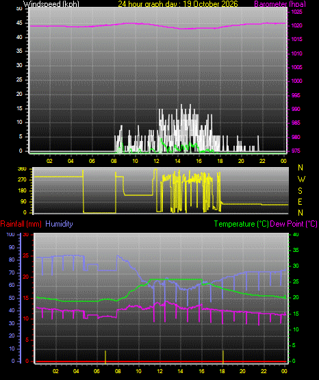 24 Hour Graph for Day 19